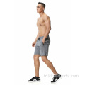 Shorts pour hommes Shorts pour hommes de gymnase actif gris